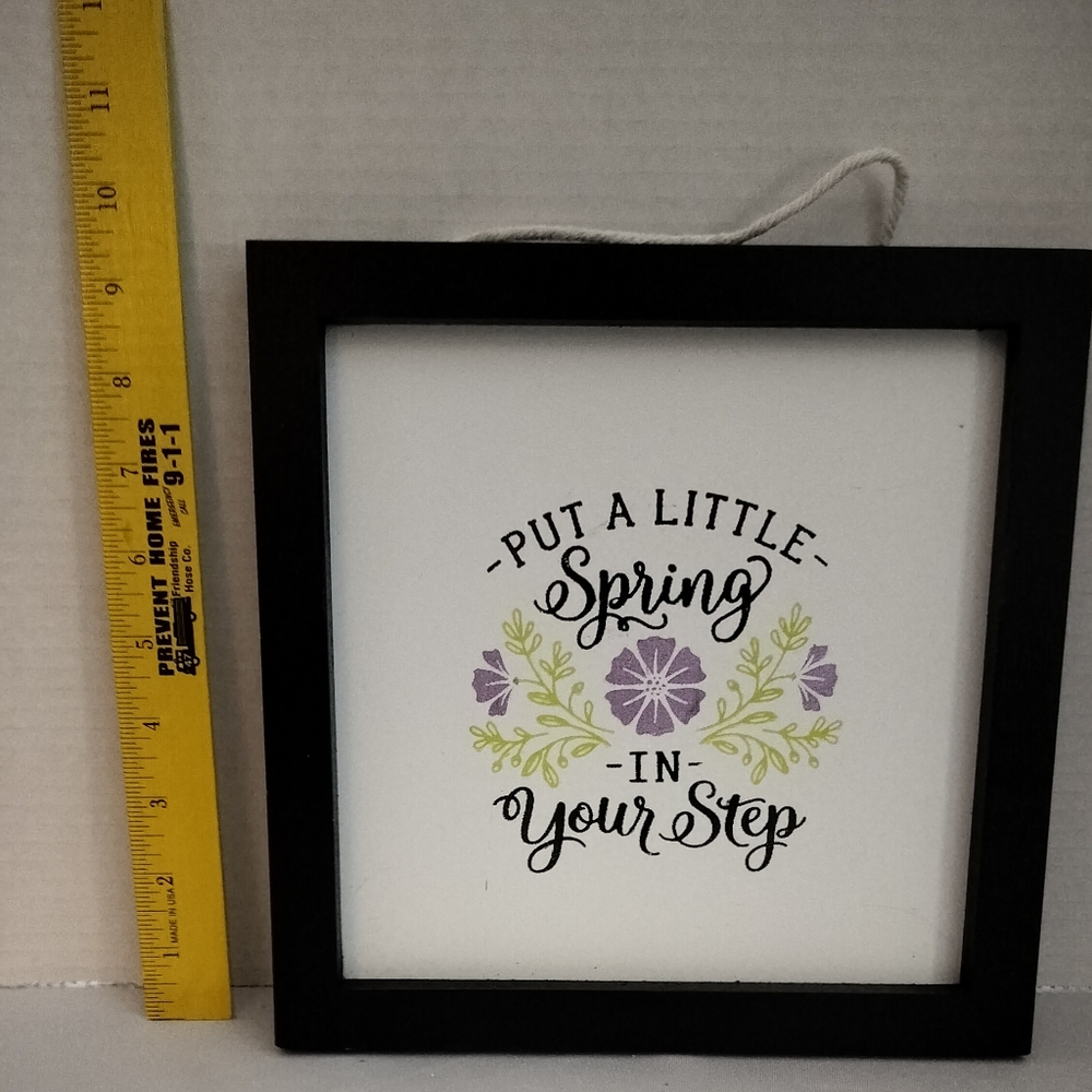 Spring sign